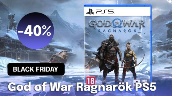 Black Friday : God of War Ragnarök, le blockbuster de l'année 2022 sur PS5 est à prix cassé sur Amazon !
