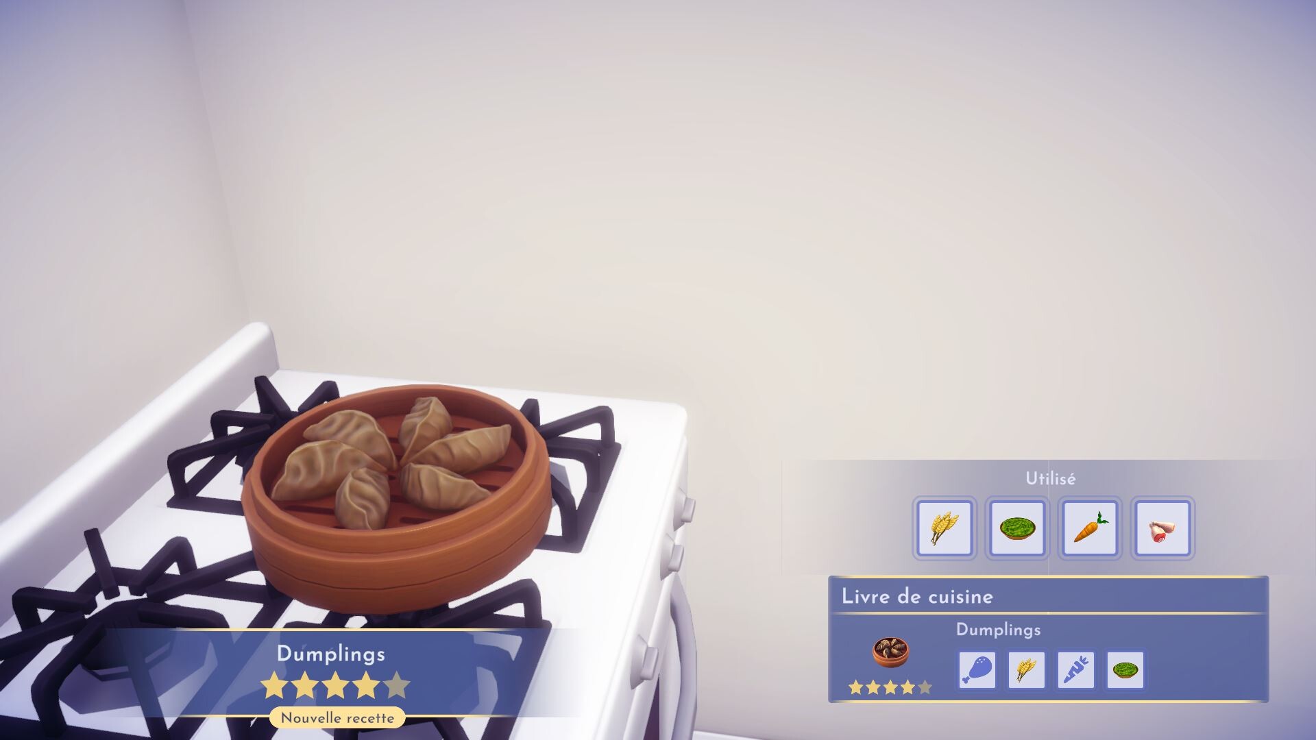 Recettes du DLC Disney Dreamlight Valley : La liste complète des plats