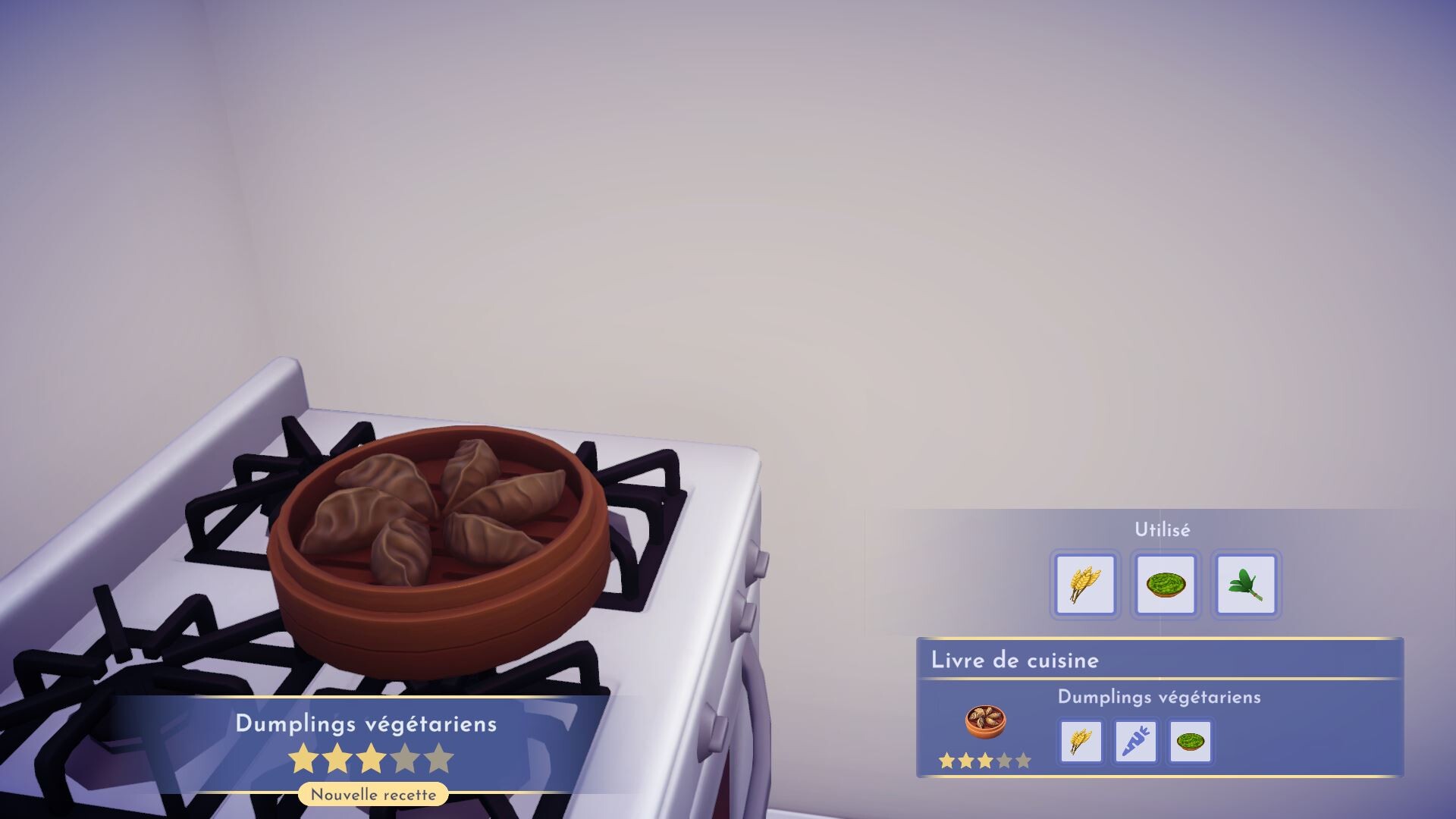 Recettes du DLC Disney Dreamlight Valley La liste complète des plats ajoutés dans l