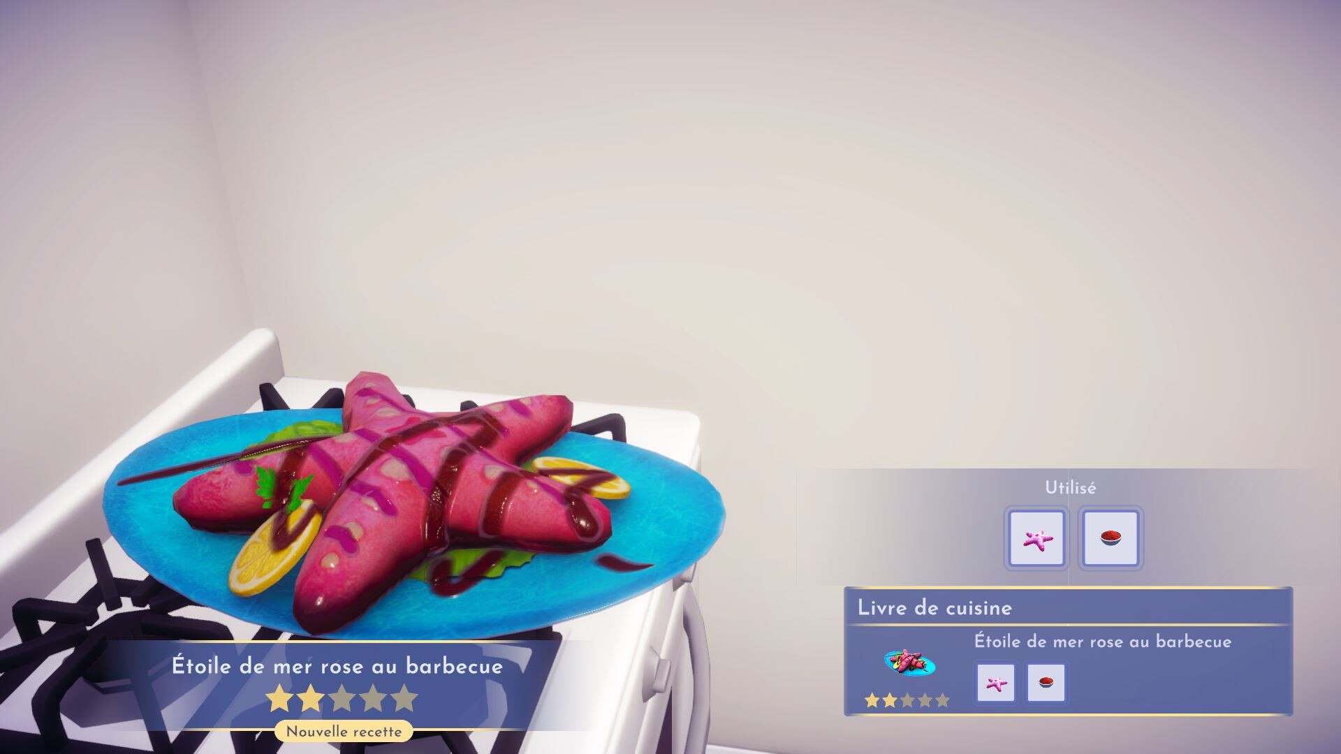 Recettes du DLC Disney Dreamlight Valley : La liste complète des plats