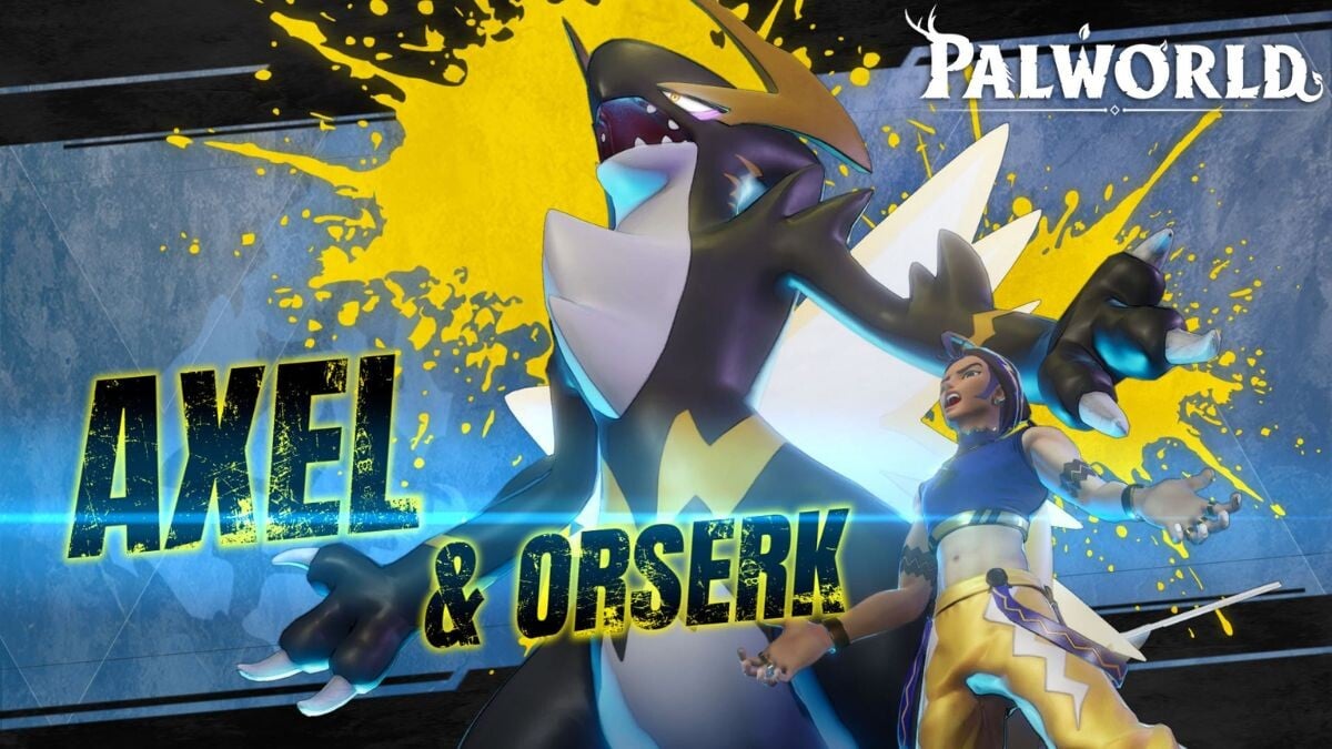 Axel et Orserk Palworld Comment battre le boss de la tour de la confrérie des flammes