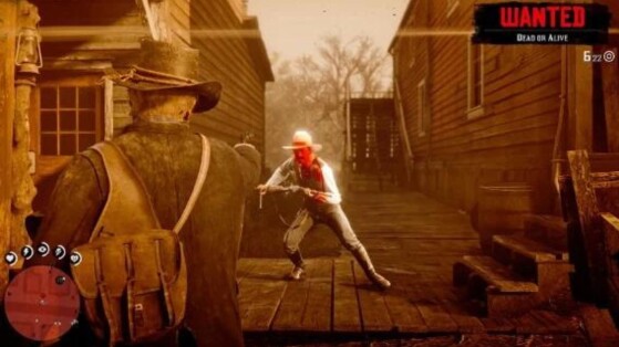 Vision de la Dead Eye dans Red Dead Redemption - Star Wars Outlaws