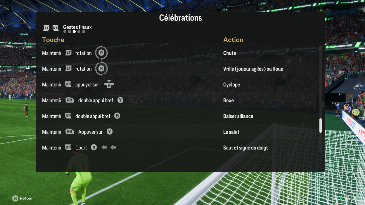 Célébrations EA Sports FC 25 : Griddy, poule... Comment faire toutes