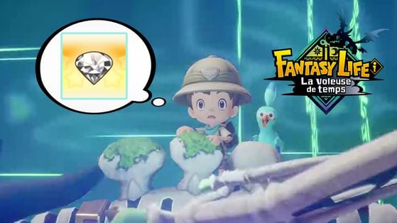 Diamant  Fantasy Life i : Comment en obtenir et à quoi sert cette ressource rare ?