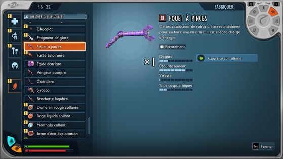 Fouet à pinces - Grounded 2