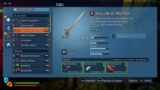 Aiguillon de moustique - Grounded 2