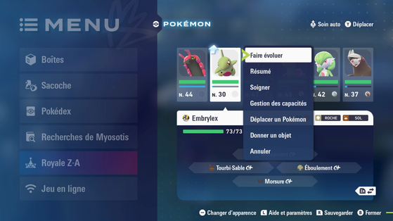 Légendes Pokémon Z-A