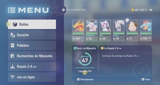 Légendes Pokémon Z-A