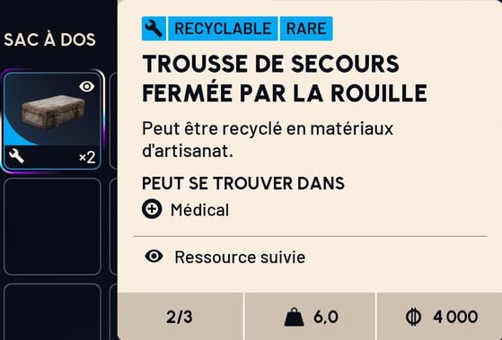 Trousse de secours fermée par la rouille - Arc Raiders - Arc Raiders