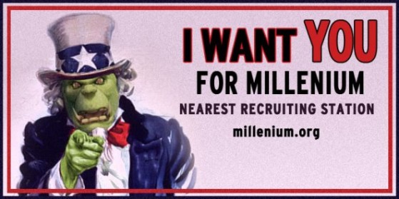Millenium WoW : Recrutement Agent
