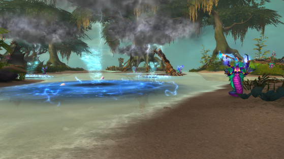 Les invocatrices de tempêtes nazeshi à Zuldazar - World of Warcraft