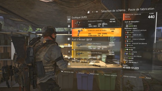 Guide The Division 2 : Armes exotiques, meilleures armes, liste