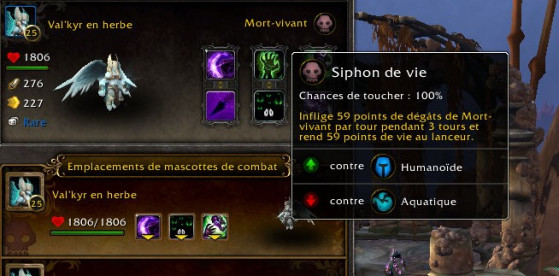 Siphon de vie - World of Warcraft