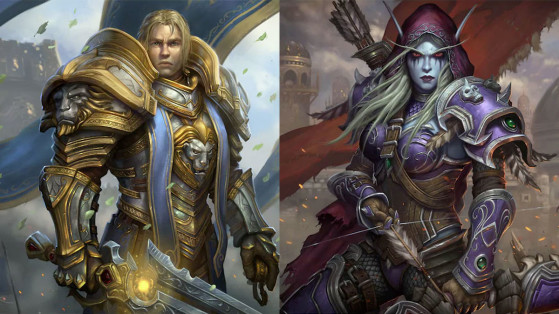 WoW : Deux impressions d'art disponibles dans le Blizzard Gear Store, Sylvanas, Anduin