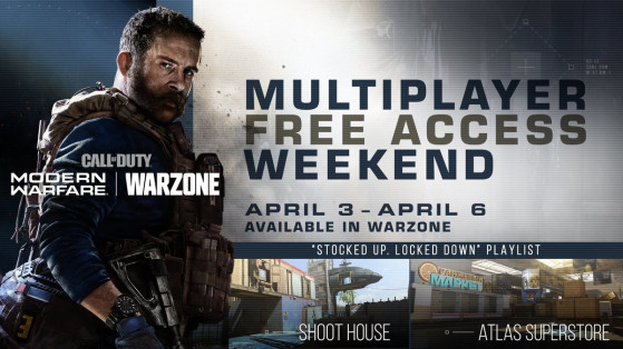 Call of Duty Modern Warfare Multijoueur : gratuit ce week-end et double XP