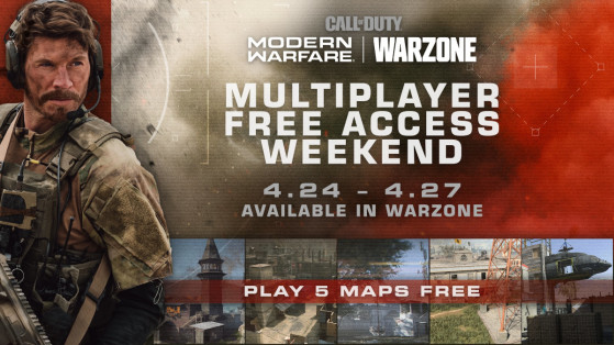 Call of Duty Modern Warfare Warzone : week-end gratuit pour le multijoueur