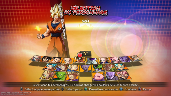 Roster de 24 personnages (manque seulement C-21) - Dragon Ball FighterZ