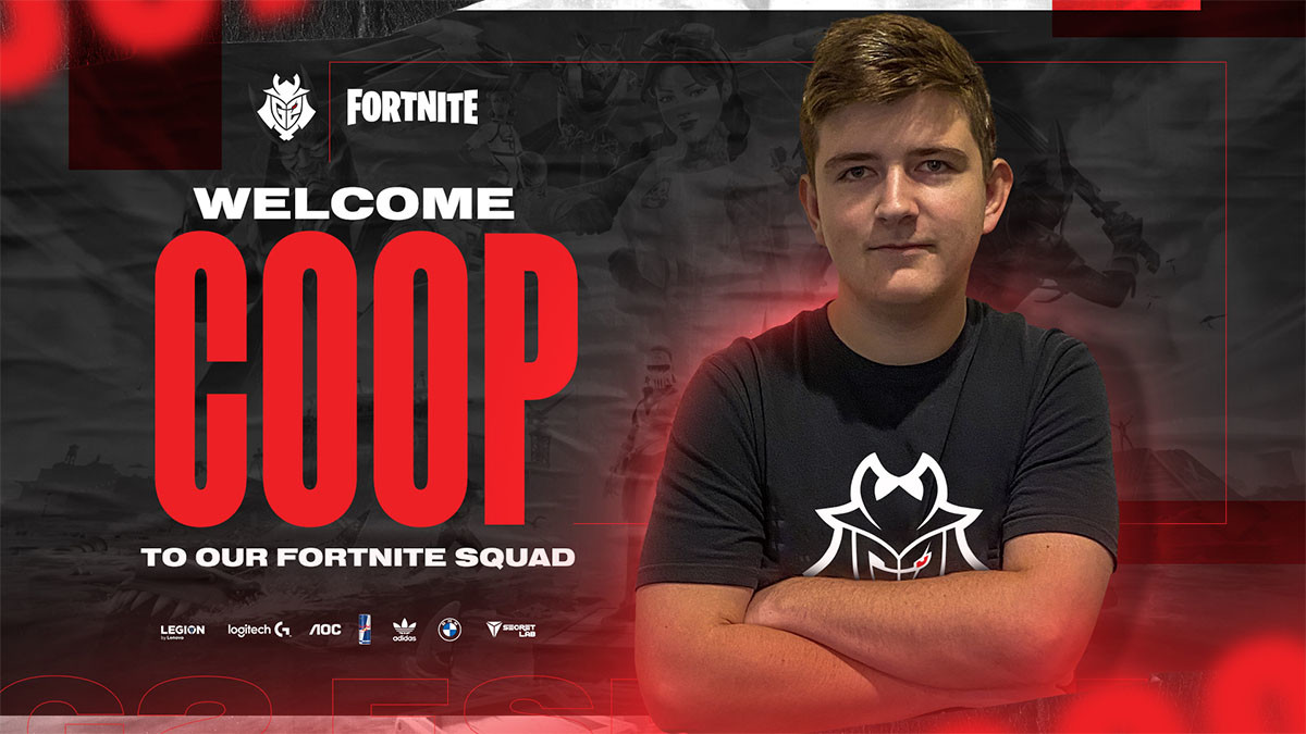 フォートナイト: G2 Esports が Coop を募集し、北米サーバーに投資
