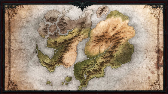 Carte du monde Diablo Immortal, Liste des zones, open World