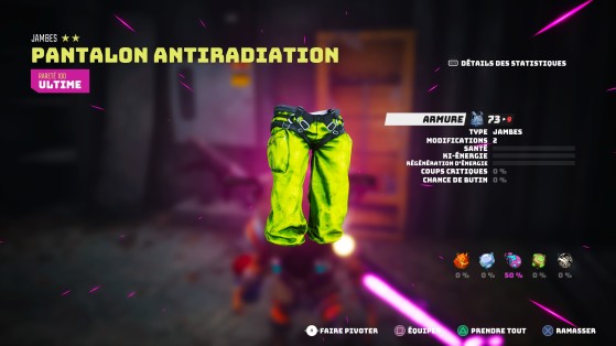 Pantalon antiradiation - Biomutant