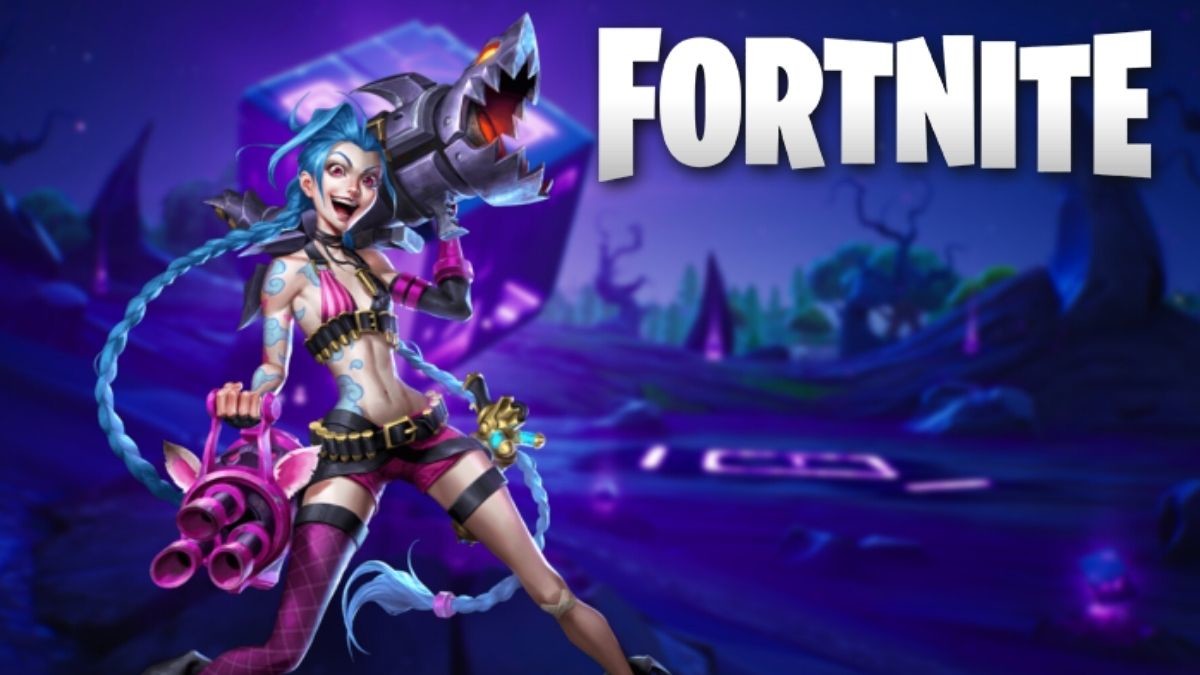 Fortnite x League of Legends：大逃殺即將推出金克斯皮膚