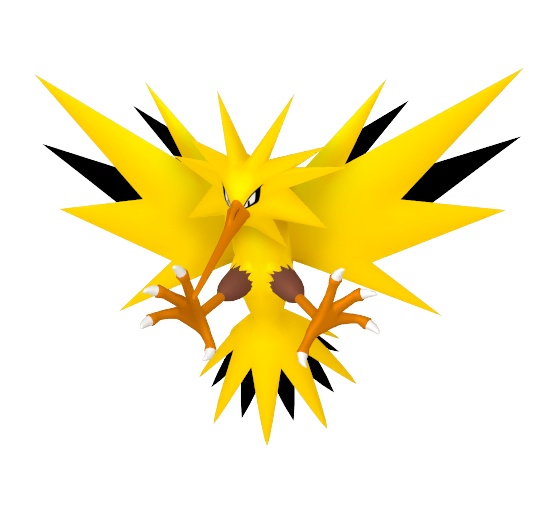 Électhor en forme chromatique - Pokémon Diamant Étincelant et Perle Scintillante