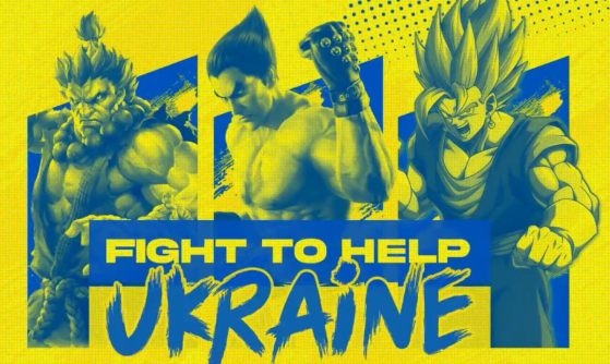 Tekken , Street Fighter, Dragon Ball FighterZ : matchs pour l'Ukraine