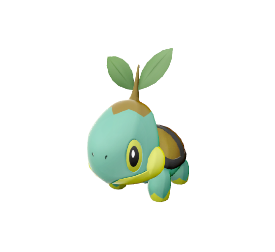 Tortipouss shiny - Légendes Pokémon : Arceus