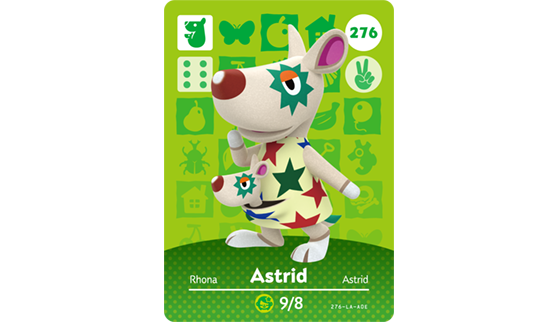 Carte Amiibo de Rhona - Animal Crossing New Horizons