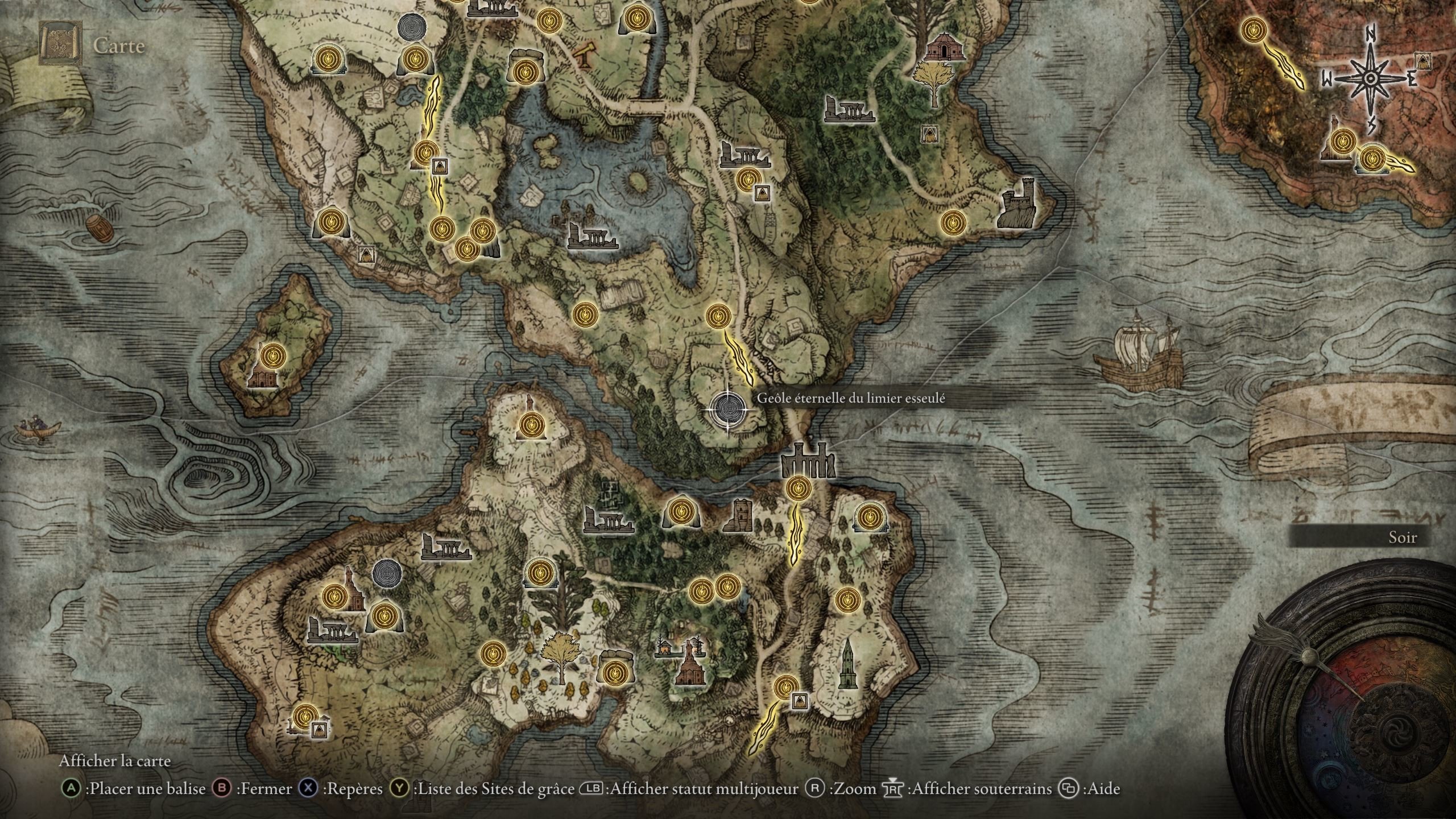 Geôle éternelle Elden Ring la liste complète Millenium