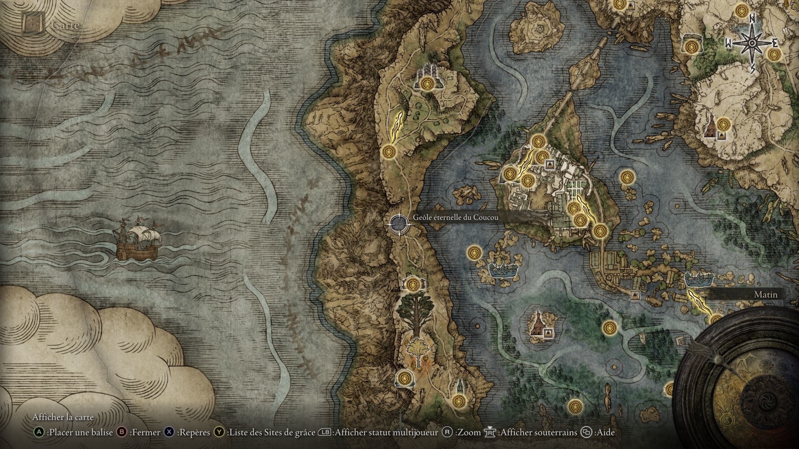 Geôle éternelle Elden Ring la liste complète Millenium