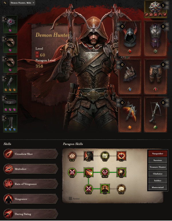 Build Chasseur de d mons PvE Diablo Immortal Comp tences