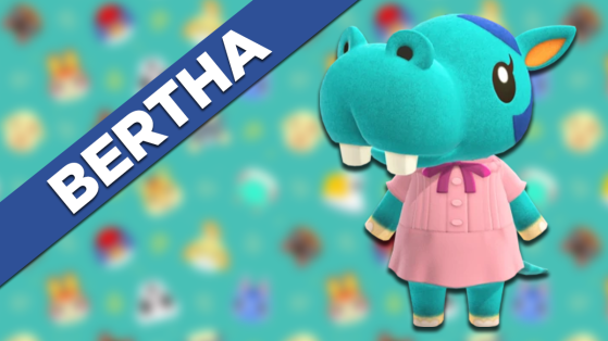 Bertha Animal Crossing New Horizons : tout savoir sur cet habitant