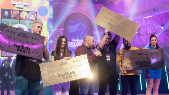 Boleto Dorado, gagnants d'une édition Twitch Rivals à la Twitch Con - Mario Kart 8