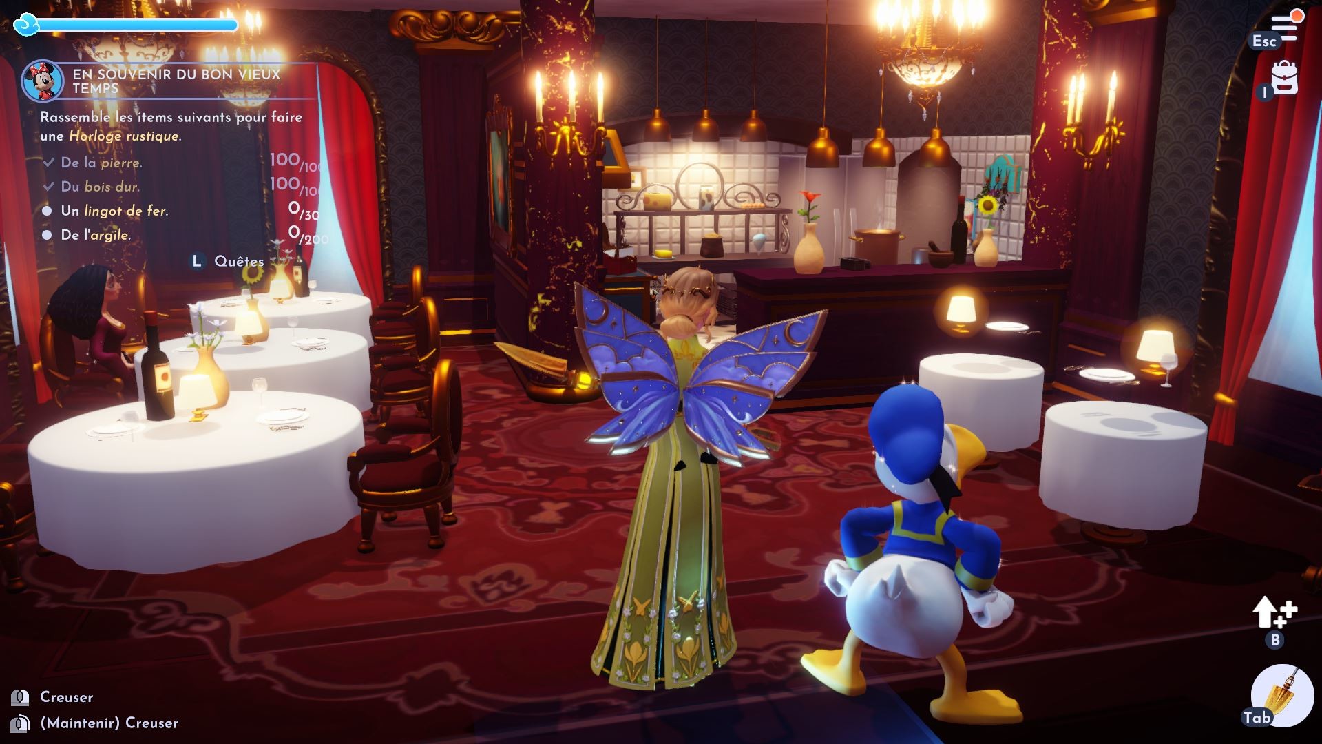 Restaurant Chez Rémy Disney Dreamlight Valley Toutes les