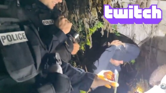Twitch : Amine réalise le prank du siècle avec une fausse arrestation de police !