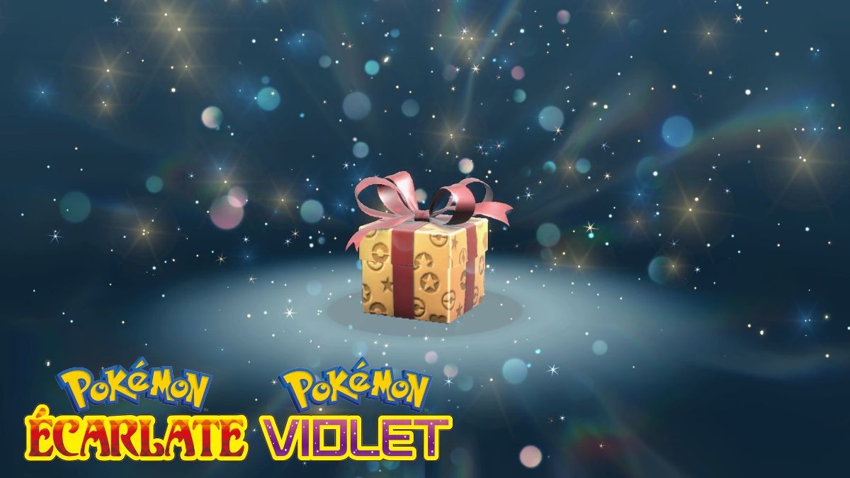 Cadeau Mystère Pokémon Ecarlate Violet : Comment récupérer les