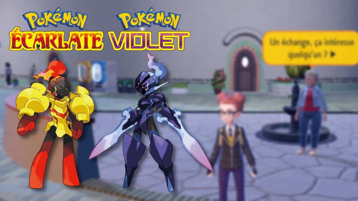 Armure Fortune et Rancune Pokémon Violet Ecarlate : Comment faire évoluer  Charbambin ? - Millenium