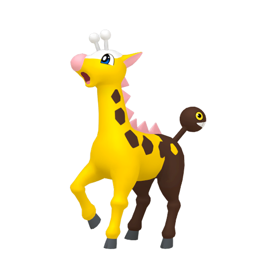 Girafarig normal - Pokémon Écarlate et Violet