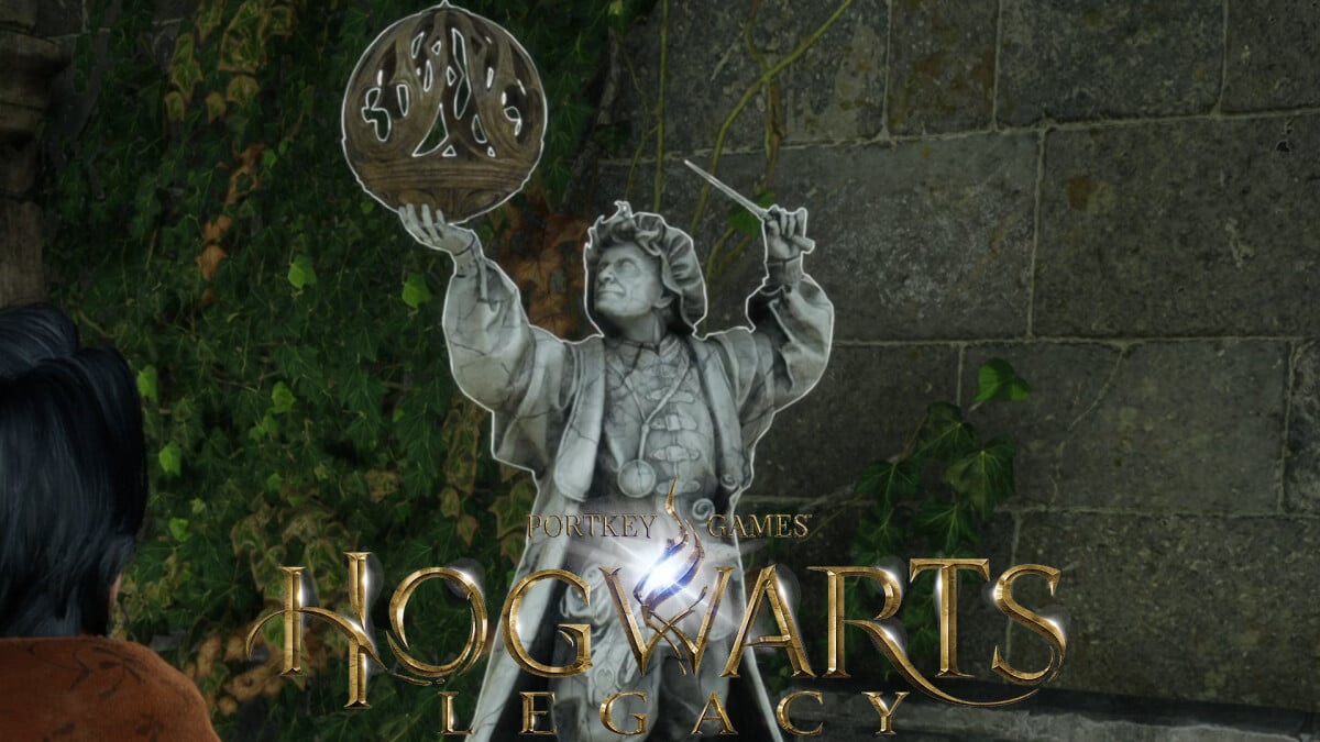 Wunderschöne Statuen Hogwarts Legacy Fotos