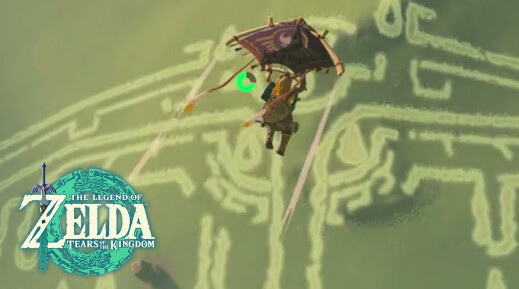Zelda Tears of the Kingdom : Voici la carte du jeu reconstituée à