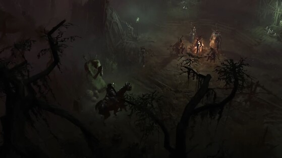 La scène du feu de camp sera bien présente en jeu - Diablo IV