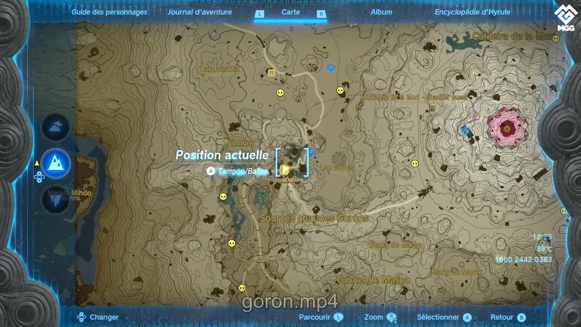 Les Gorons et la Lune Zelda Tears of the Kingdom Comment résoudre l