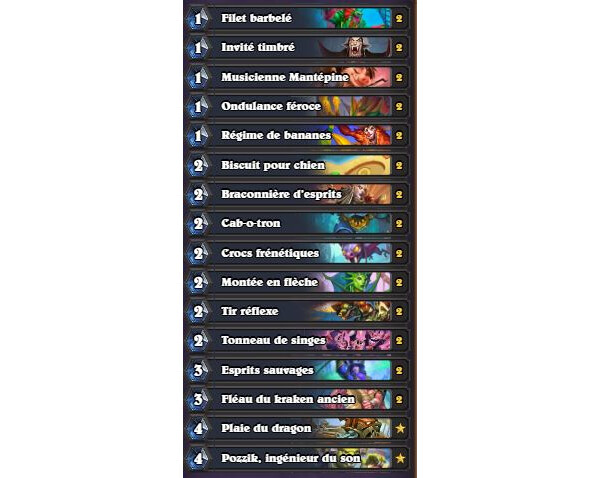 Hearthstone juin 2023 top decks low cost pour gagner sans se