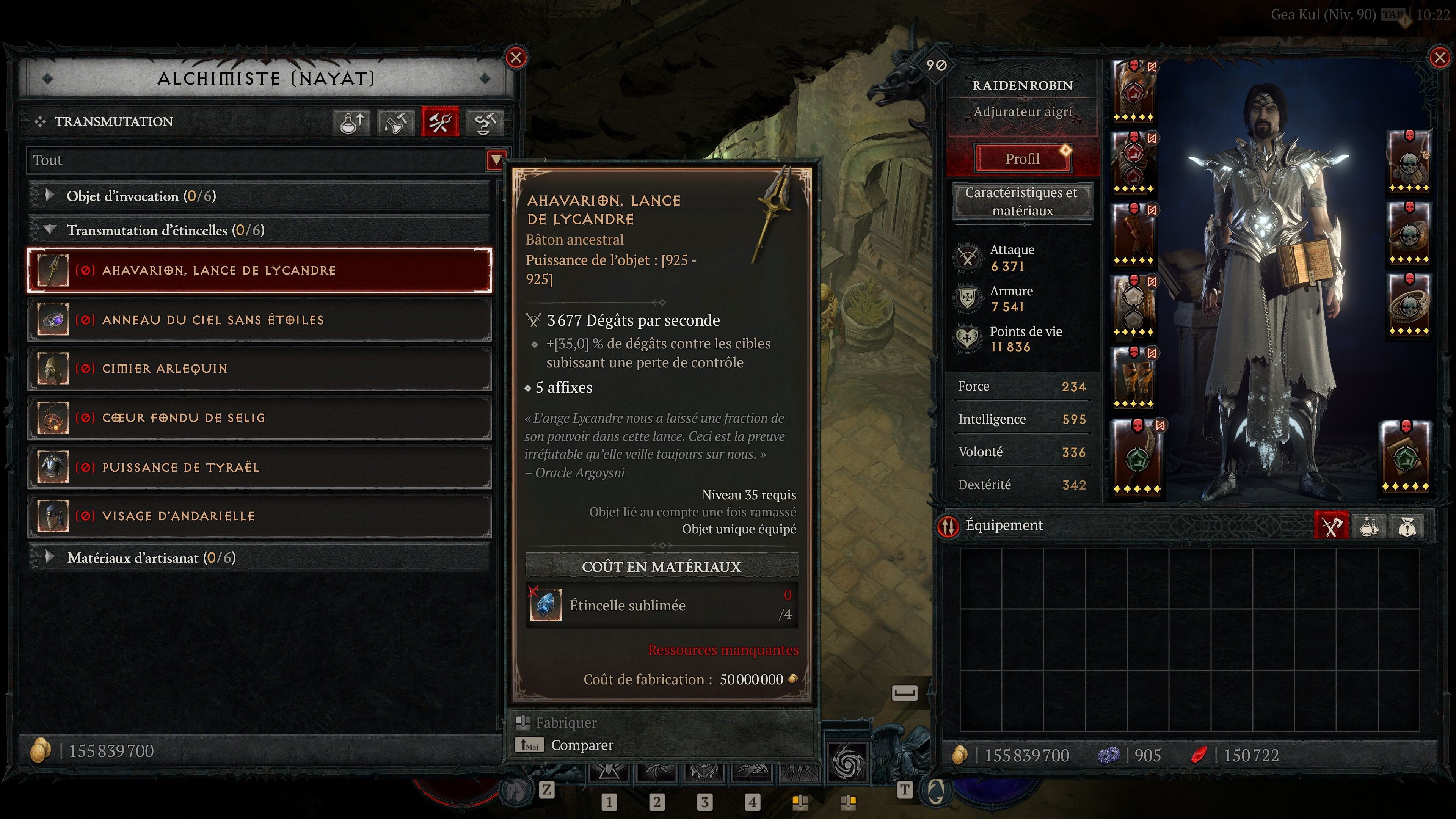 Objets mythiques ancestraux Diablo 4 Vessel of Hatred Liste des Uber Uniques Millenium