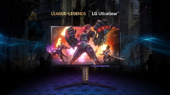 LG lance un écran PC gaming OLED pour les Worlds de League of Legends