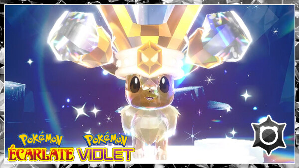 Pokemon Ecarlate / Pokemon Violet : Pack 8 evolutions evoli shiny