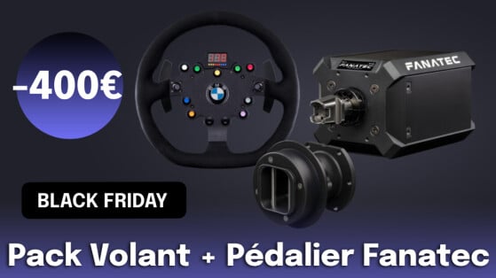 Fanatec, le géant de la simulation automobile, fait chuter ses prix pour le Black Friday !