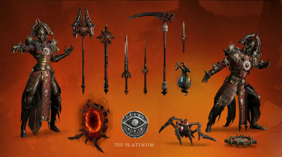 Aperçu des récompenses payantes du Passe de Combat de la Saison 3 - Diablo IV