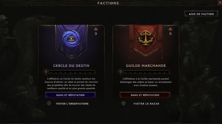 Factions Last Epoch : Laquelle rejoindre et à quoi servent-elles ...
